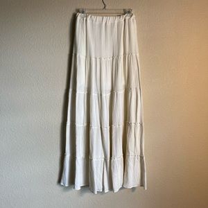 Boho ivory/cream skirt